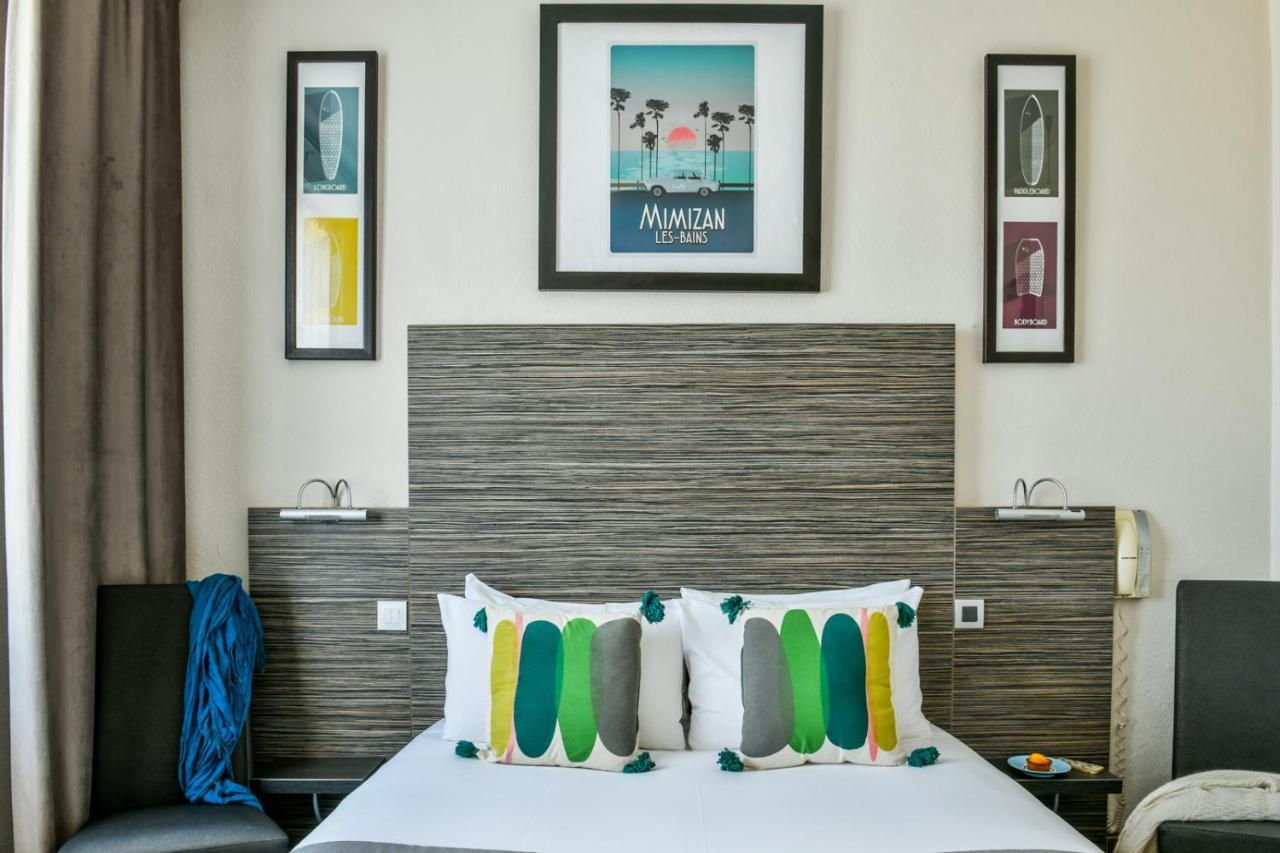 Logis Hotel De France Mimizan-Plage Exteriör bild