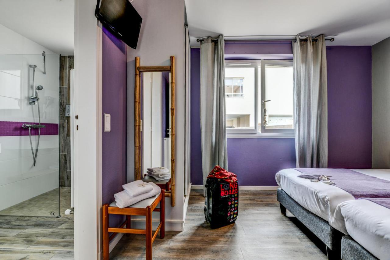 Logis Hotel De France Mimizan-Plage Exteriör bild