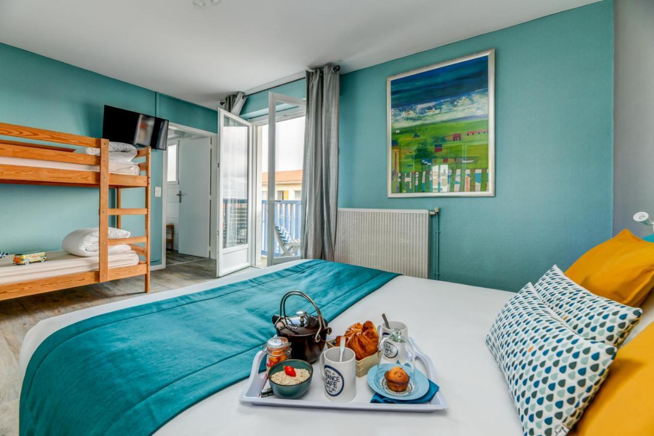Logis Hotel De France Mimizan-Plage Exteriör bild