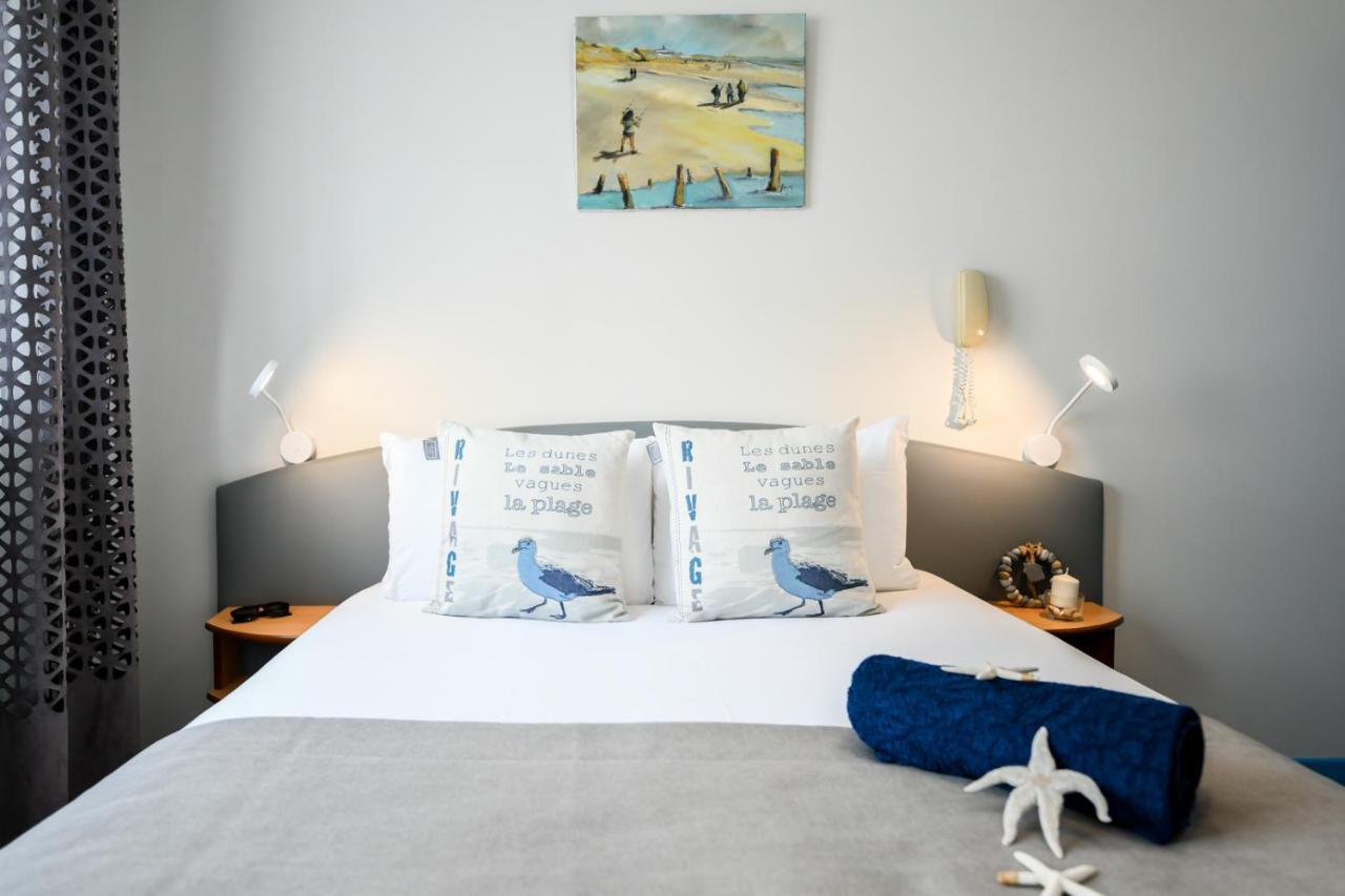 Logis Hotel De France Mimizan-Plage Exteriör bild