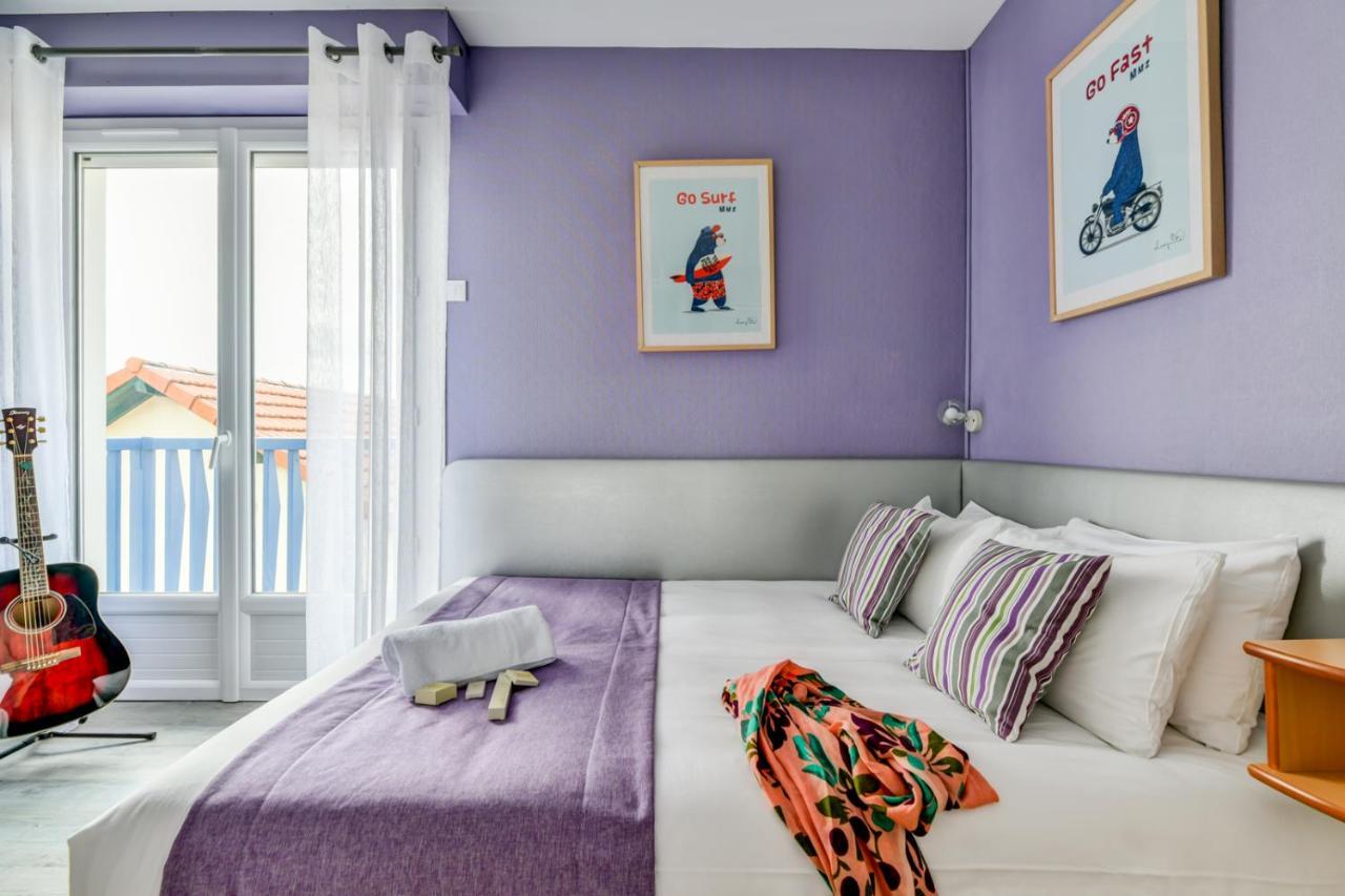 Logis Hotel De France Mimizan-Plage Exteriör bild