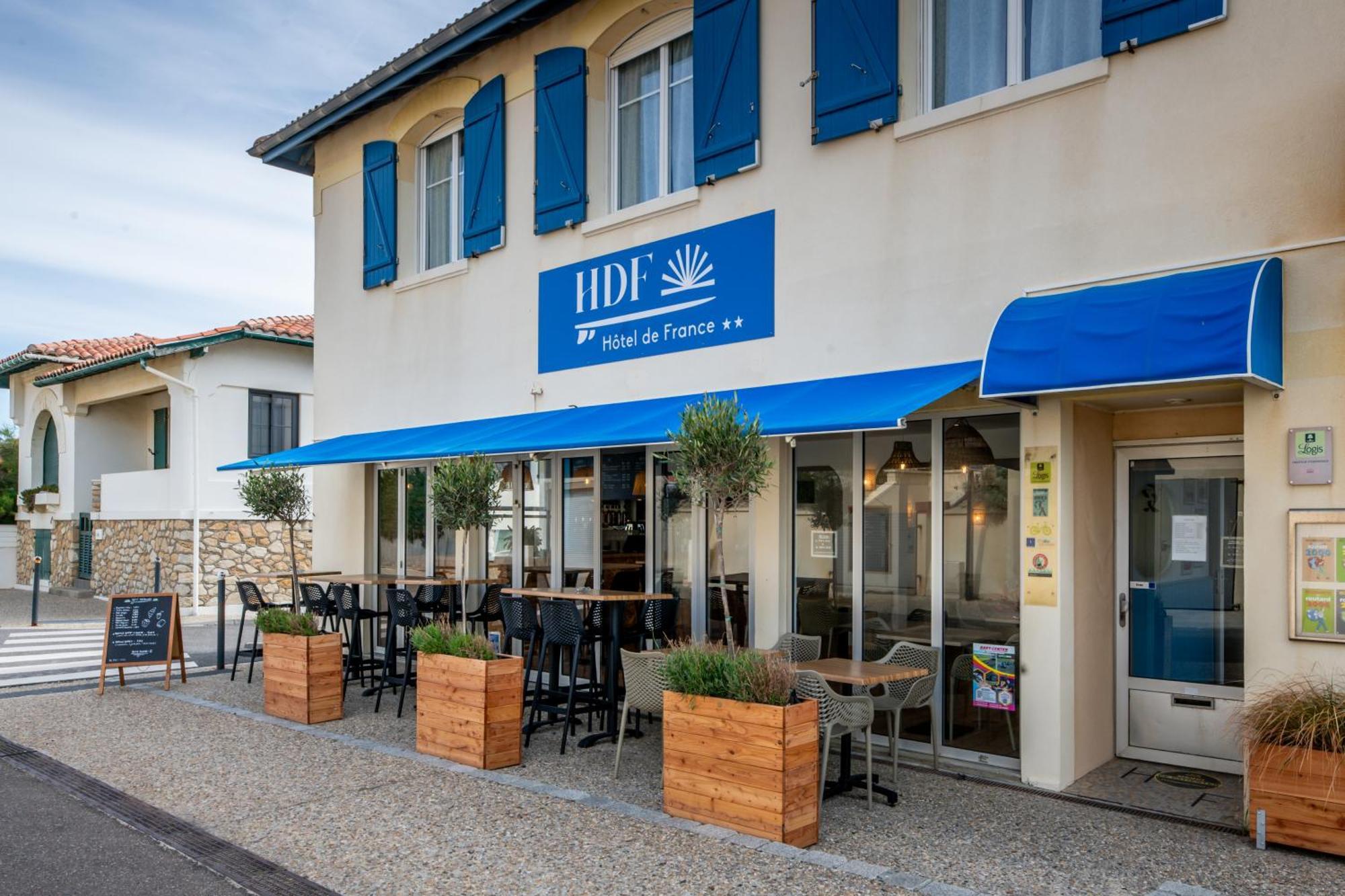 Logis Hotel De France Mimizan-Plage Exteriör bild